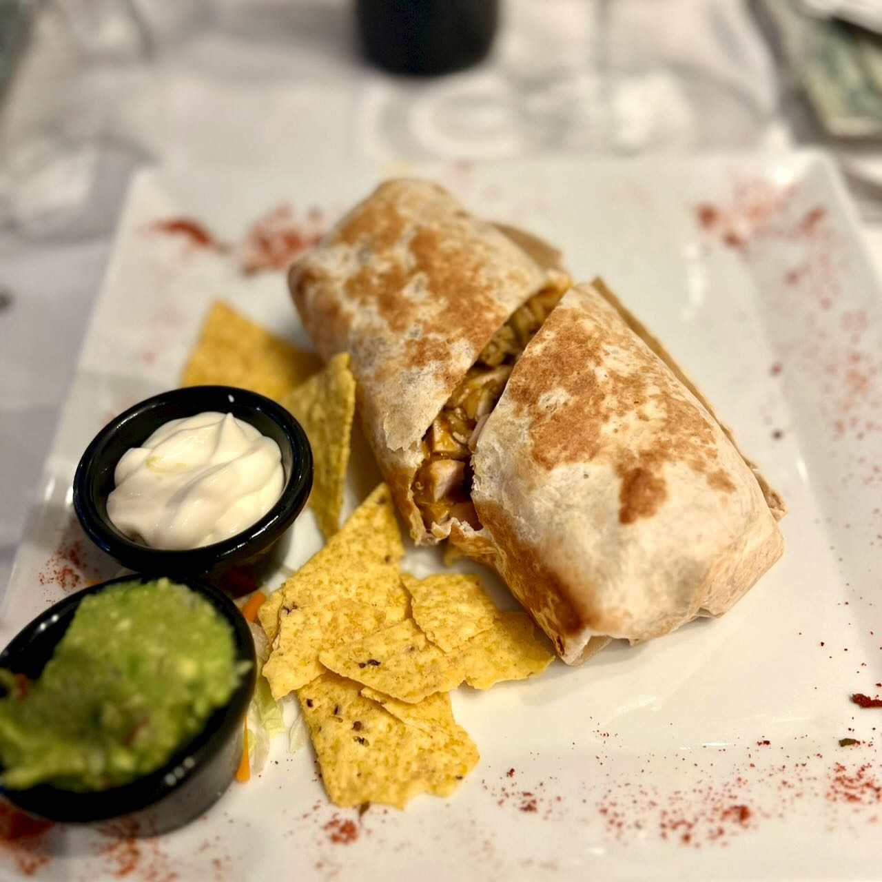 Tex-Mex burrito