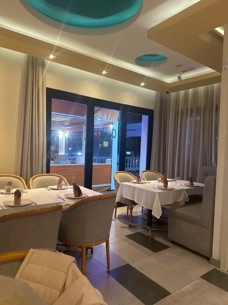 Elegant dining room at Chilli Restaurant